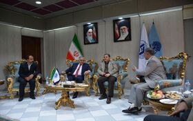 بازديد مهندس رجبي ازهفدهمين نمايشگاه صنعت ساختمان