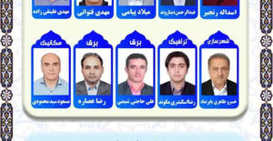 نتایج انتخابات دهمین دوره انتخابات اعضای هیات مدیره سازمان نظام مهندسی ساختمان استان خوزستان